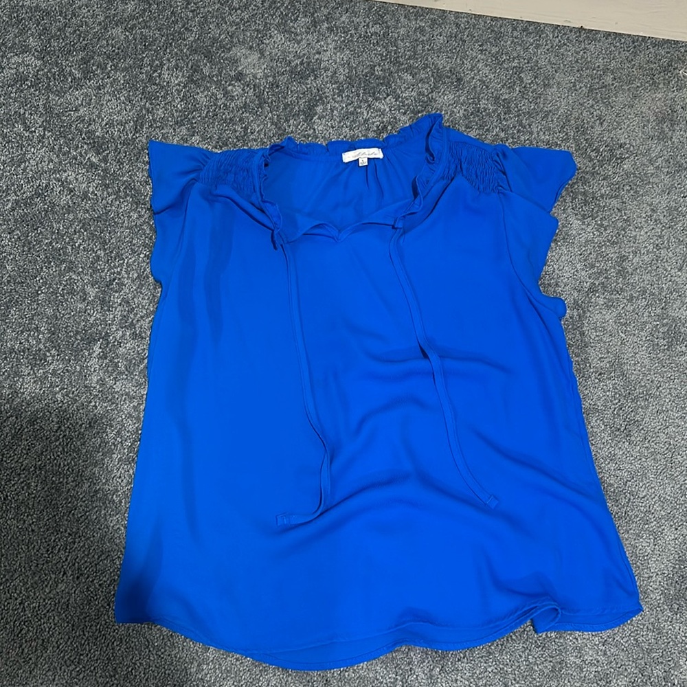 Blue blouse
